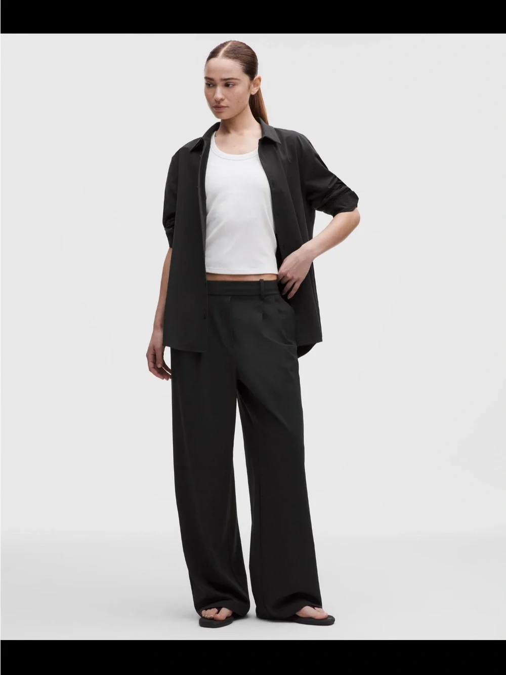Lululemon Daydrift Wide Leg Trousers Short